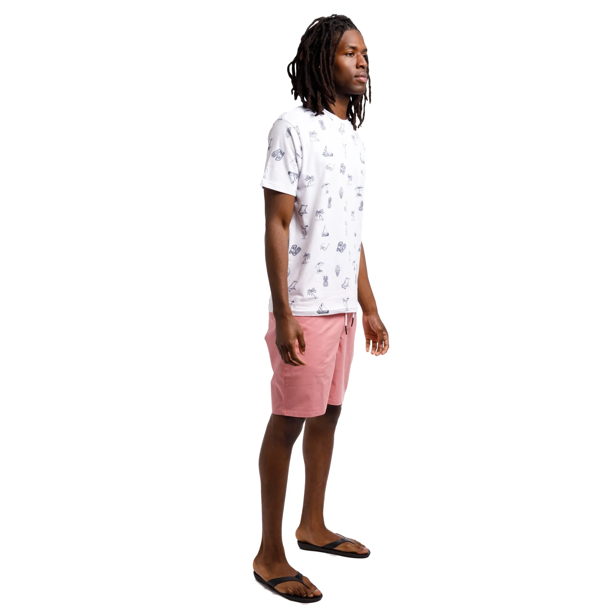 Super Soft Short Sleeve Printed Crew Neck | Gone To The Beach sold by Free Planet product image thumbnail 2