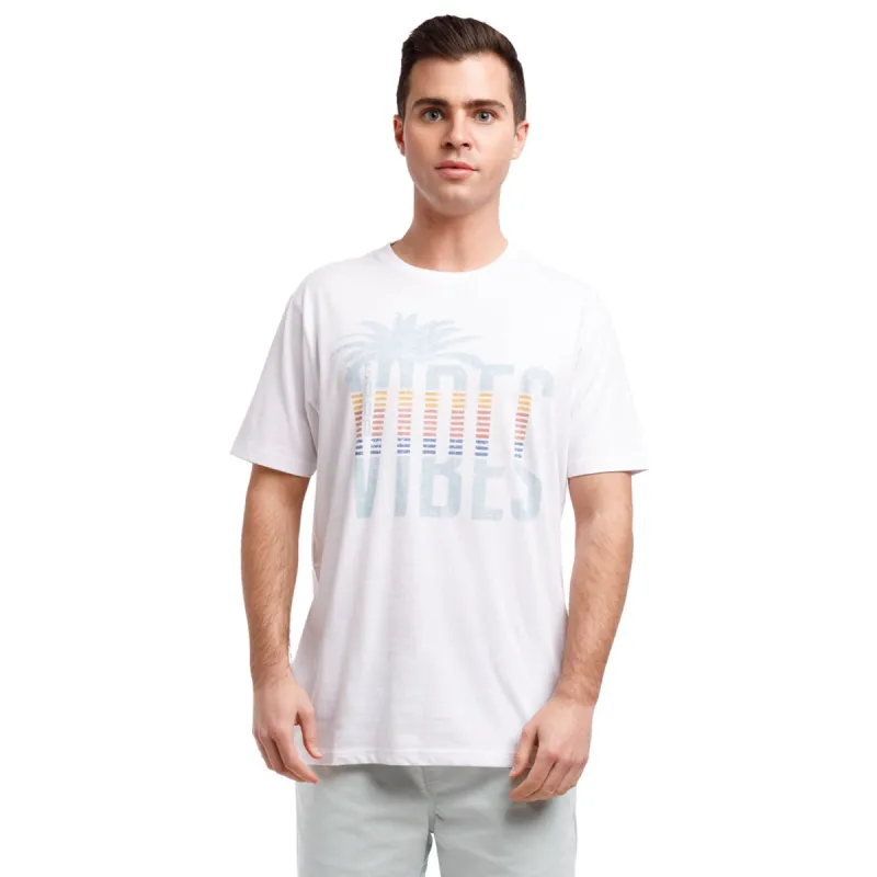 Organic Short Sleeve Crew Neck Tee | It's A Vibe sold by Free Planet