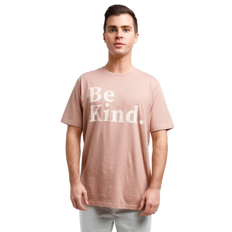Organic Short Sleeve Crew Neck Tee | Be Kind sold by Free Planet