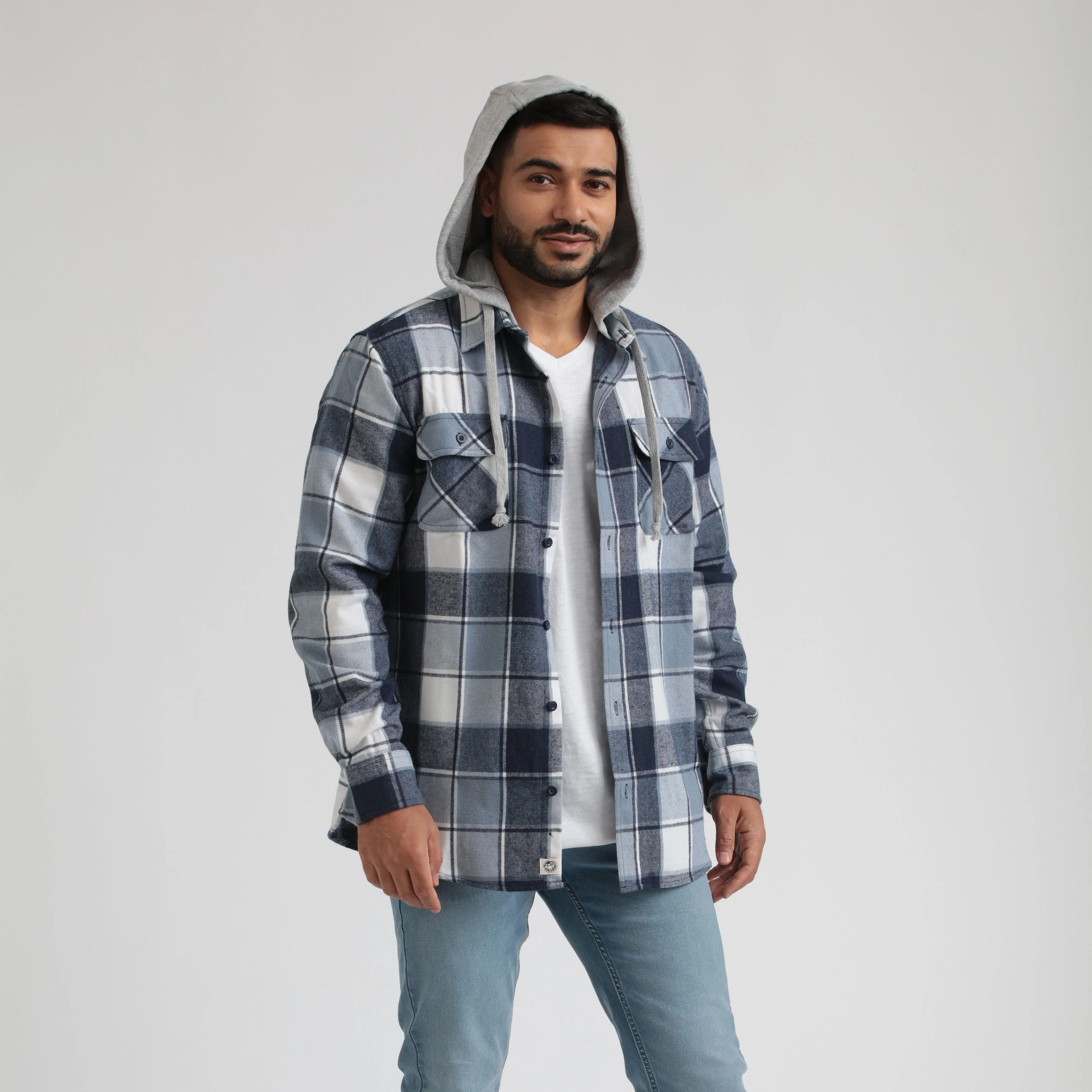 Heavy Twill Plaid Jacket sold by Free Planet product image thumbnail 3