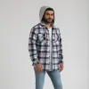 Heavy Twill Plaid Jacket sold by Free Planet