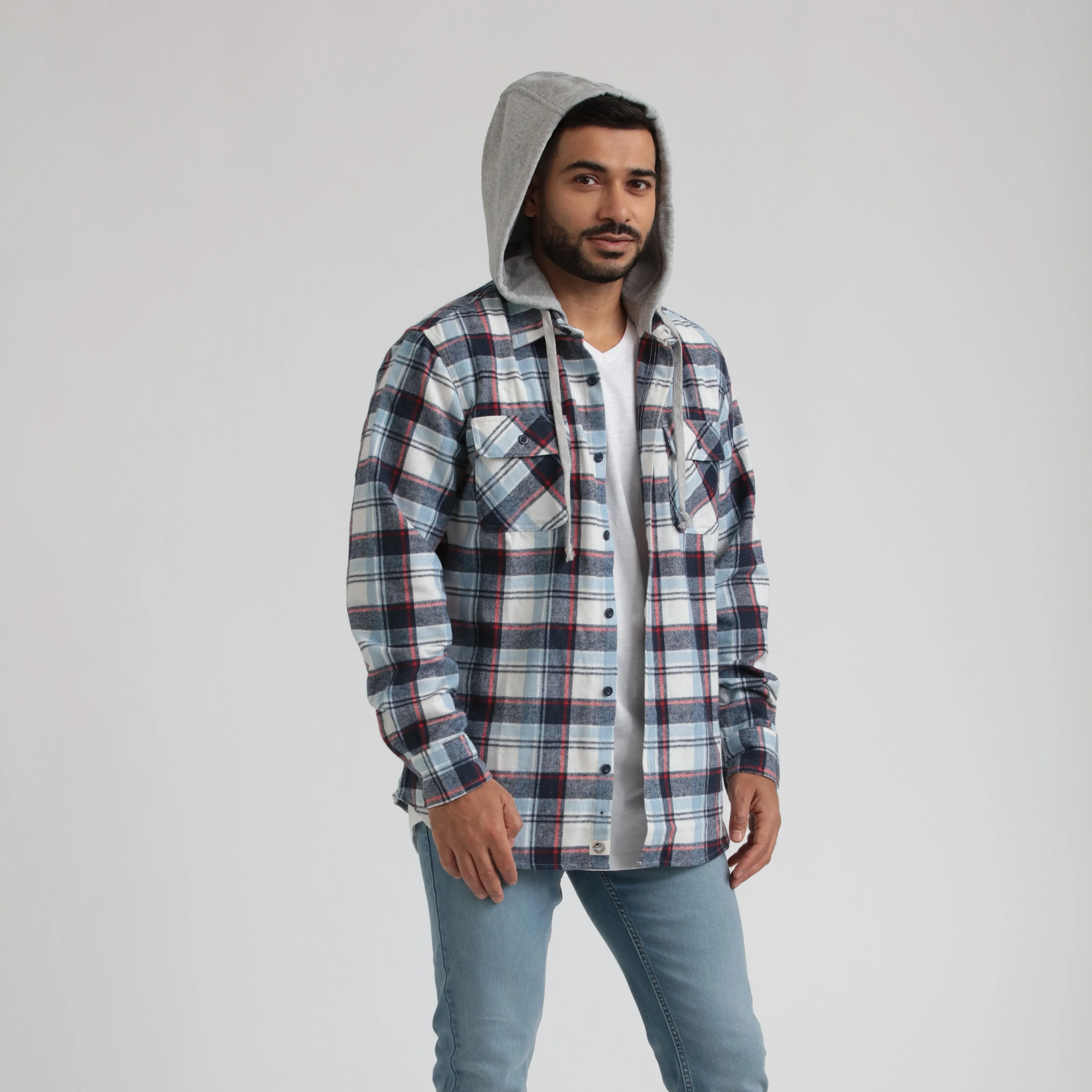 Heavy Twill Plaid Jacket sold by Free Planet product image thumbnail 2
