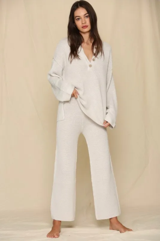 MAYA SWEATER SET- beige sold by freebird