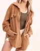 EDEN BUTTON DOWN-camel sold by freebird