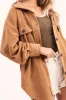 EDEN BUTTON DOWN-camel sold by freebird