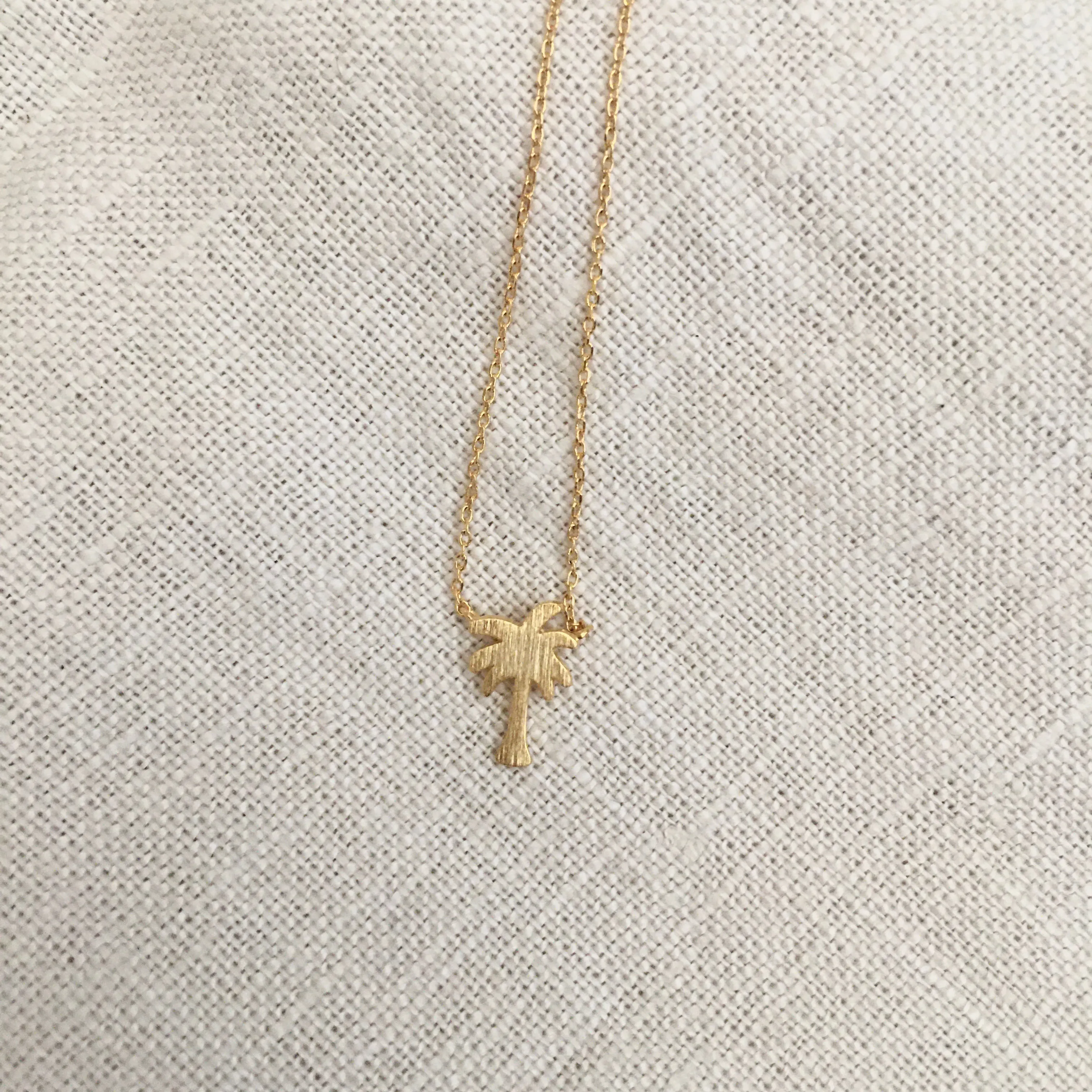 PALM TREE NECKLACE sold by freebird