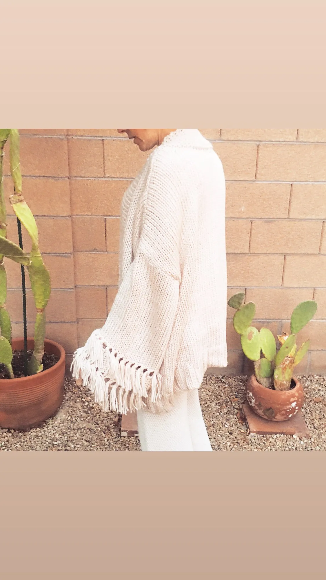 WILD & FREE FRINGE CARDIGAN sold by freebird product image thumbnail 5