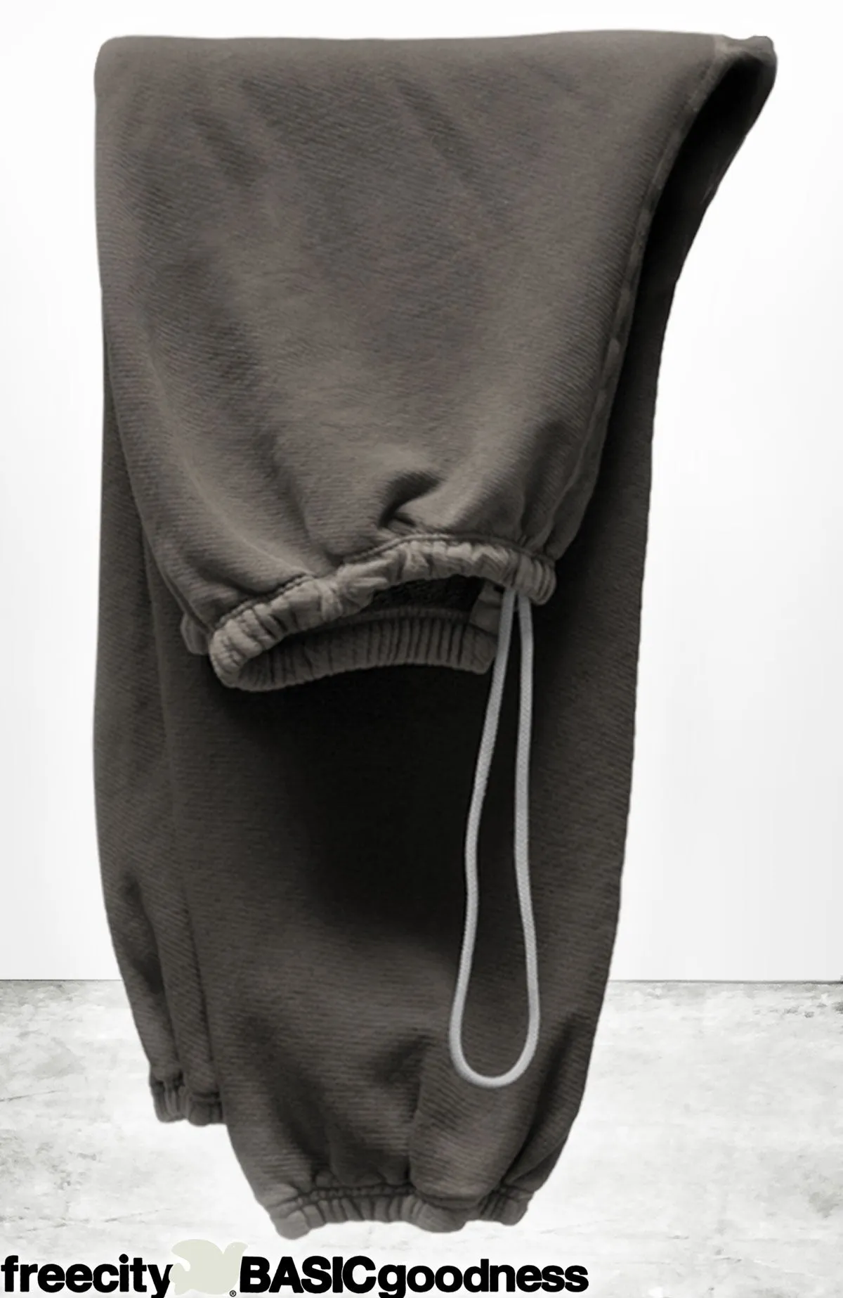 BASICGOODNESS light-terry/fluff OG sweatpant - mud - FINAL SALE! sold by freecity
