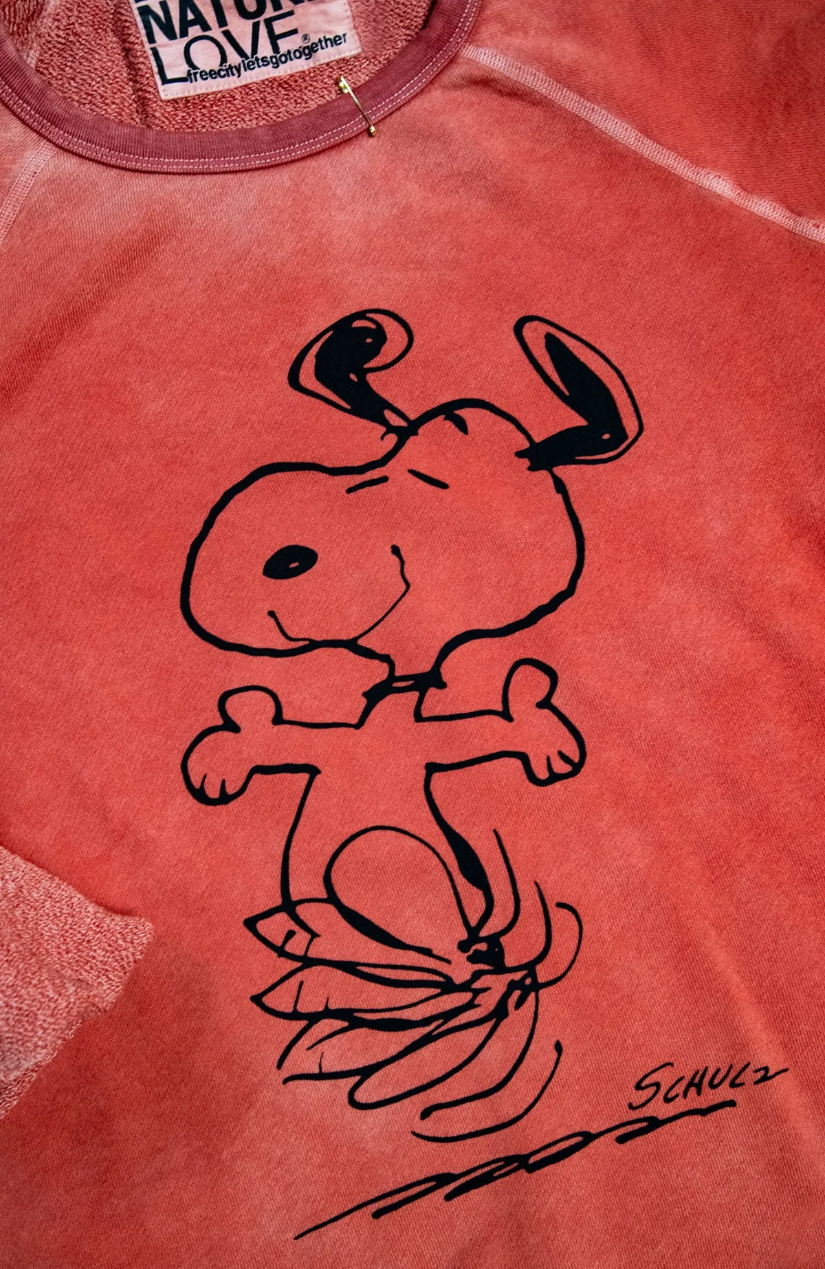 BASICGOODNESS SCHULZ SUPERVINTAGE YUMM raglan - SNOOPY burnpowder sold by freecity product image thumbnail 3