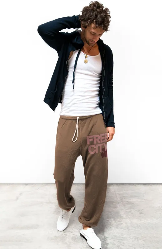 SUPERFLUFF LUX OG sweatpant - toner sold by freecity