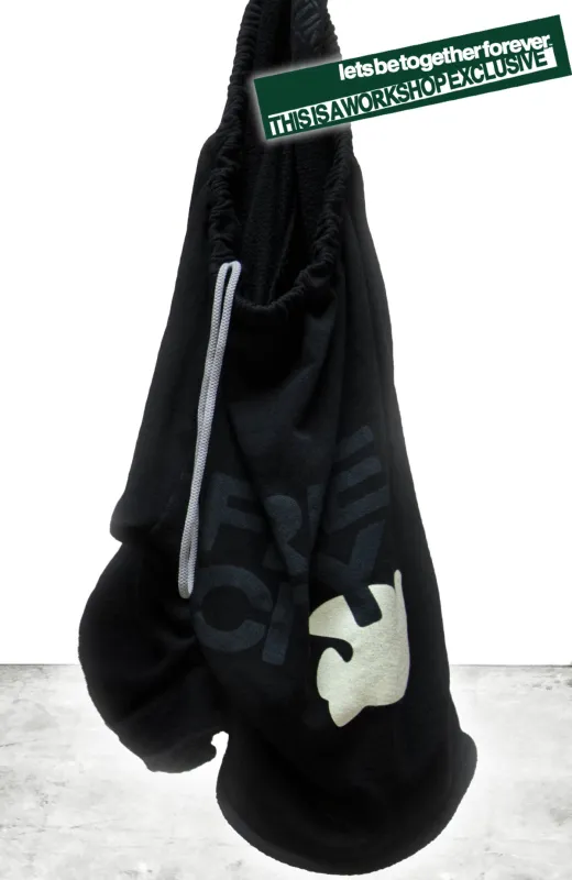 "WORKSHOP EXCLUSIVE" FREECITY cutoffs - blackspace sold by freecity