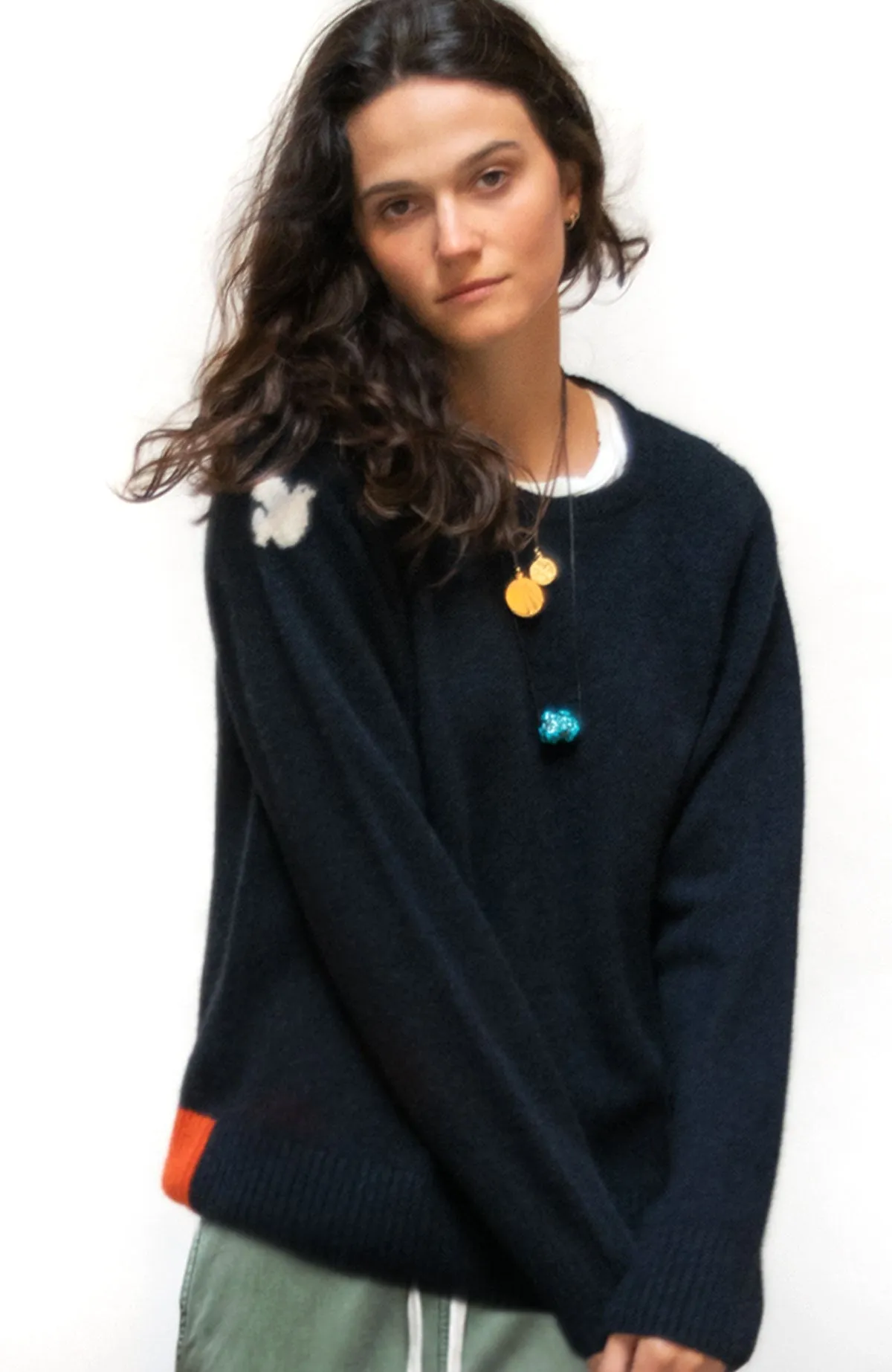 BACKSTRIKE DOVE CASHMERE SUPERLUX crew - squidsink sold by freecity product image thumbnail 4