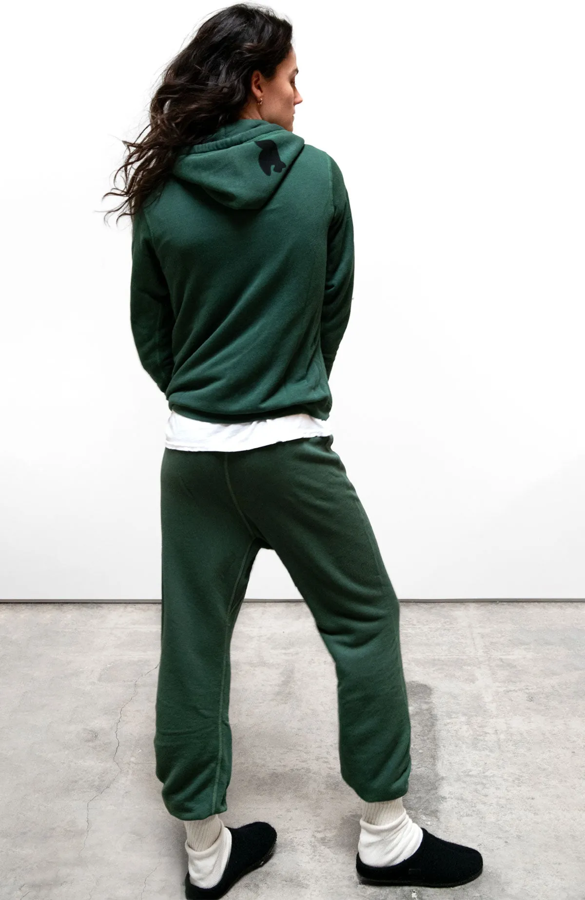 SUPERFLUFF LUX zip hoodie - bush sold by freecity product image thumbnail 3