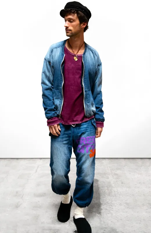 FLAP/SNAP SHELL FREECITY INDIGO pant - INDIGO2 sold by freecity