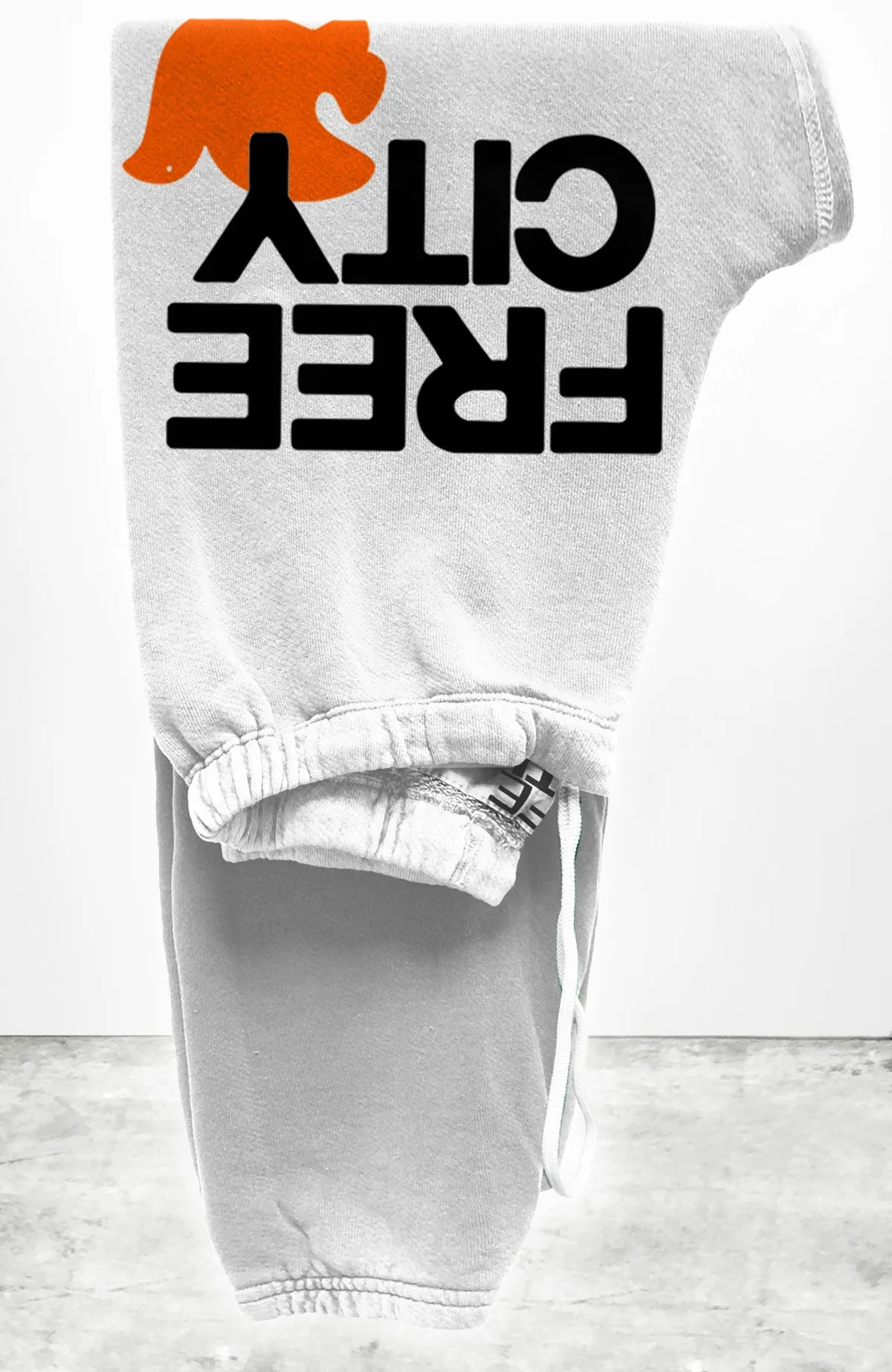 FREECITY sweatpant - chalk orange sold by freecity product image thumbnail 2