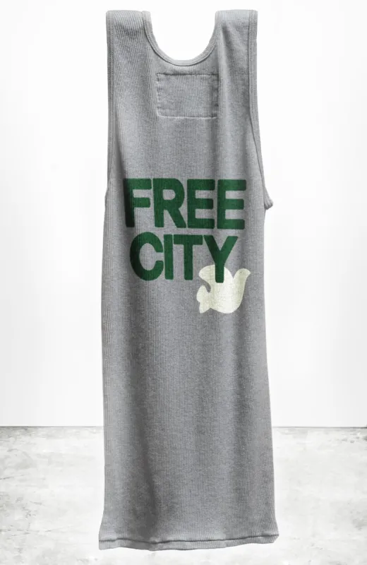 FREECITY RTU/1999 SUPERVINTAGE TANK - heather army sold by freecity