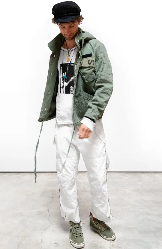 ARTISTSWANTED RTU/BAGS SUPERVINTAGE ZIP HOOD jacket - RTU SURPLUS/TENT made by freecity