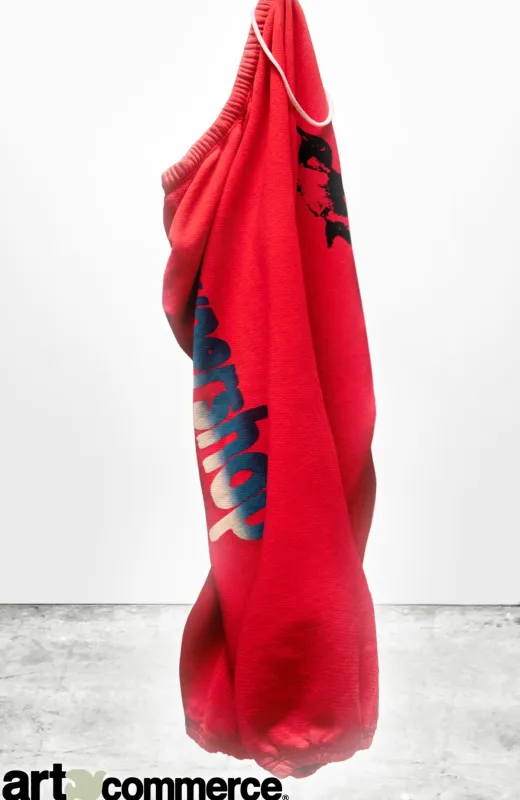 FREECITY SUPERSHOP MALIBU CIRCA'2005 SUPERVINTAGE YUMM OG sweatpant - hotred powder sold by freecity