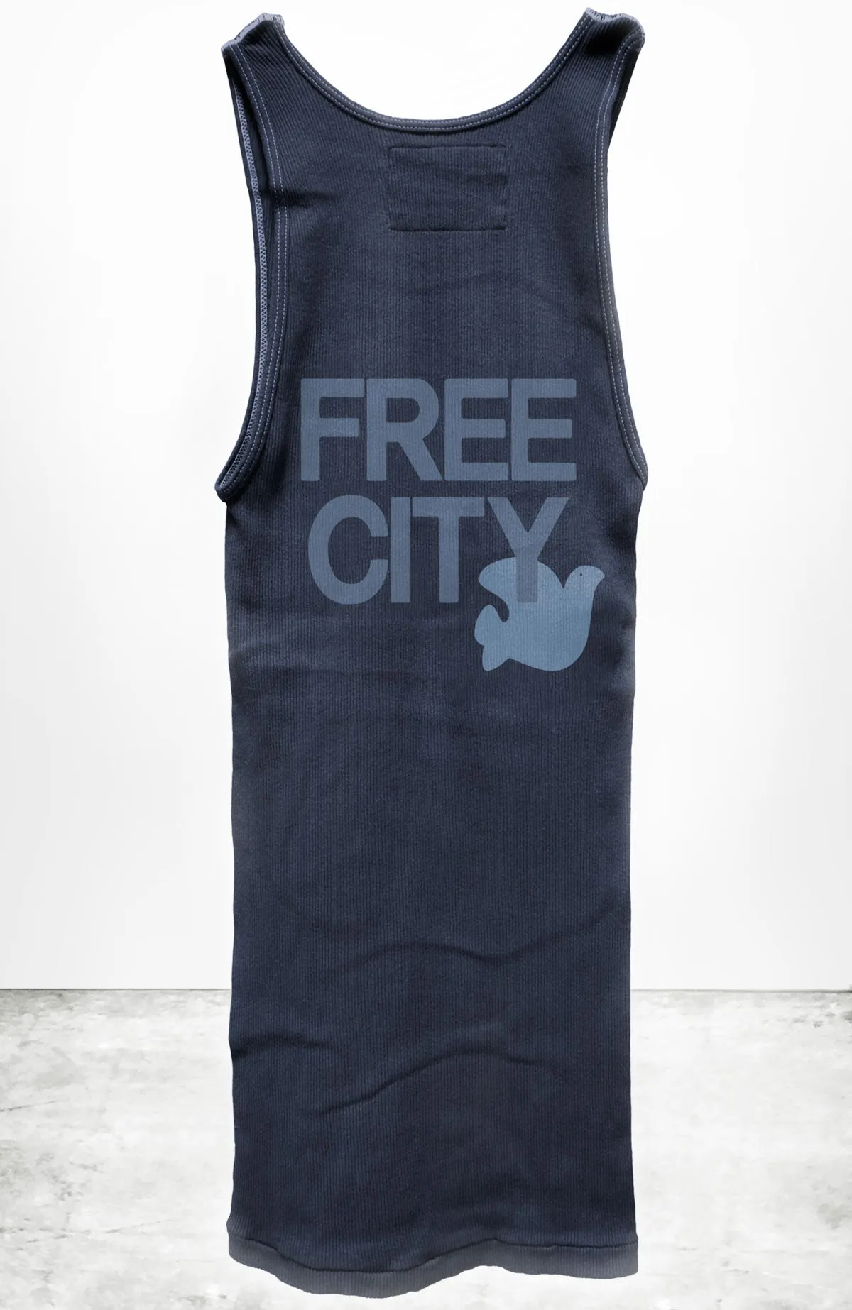 FREECITY RTU/1999 SUPERVINTAGE TANK - moonshrooms/blues sold by freecity product image thumbnail 2