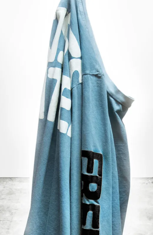 ARTISTSWANTED SUPERVINTAGE longsleeve t - bluemachine sold by freecity