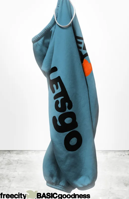 CIRCA'99 OG LETSGO OLDSCHOOL POLYBLEND/FLUFF sweat - bluemachine sold by freecity