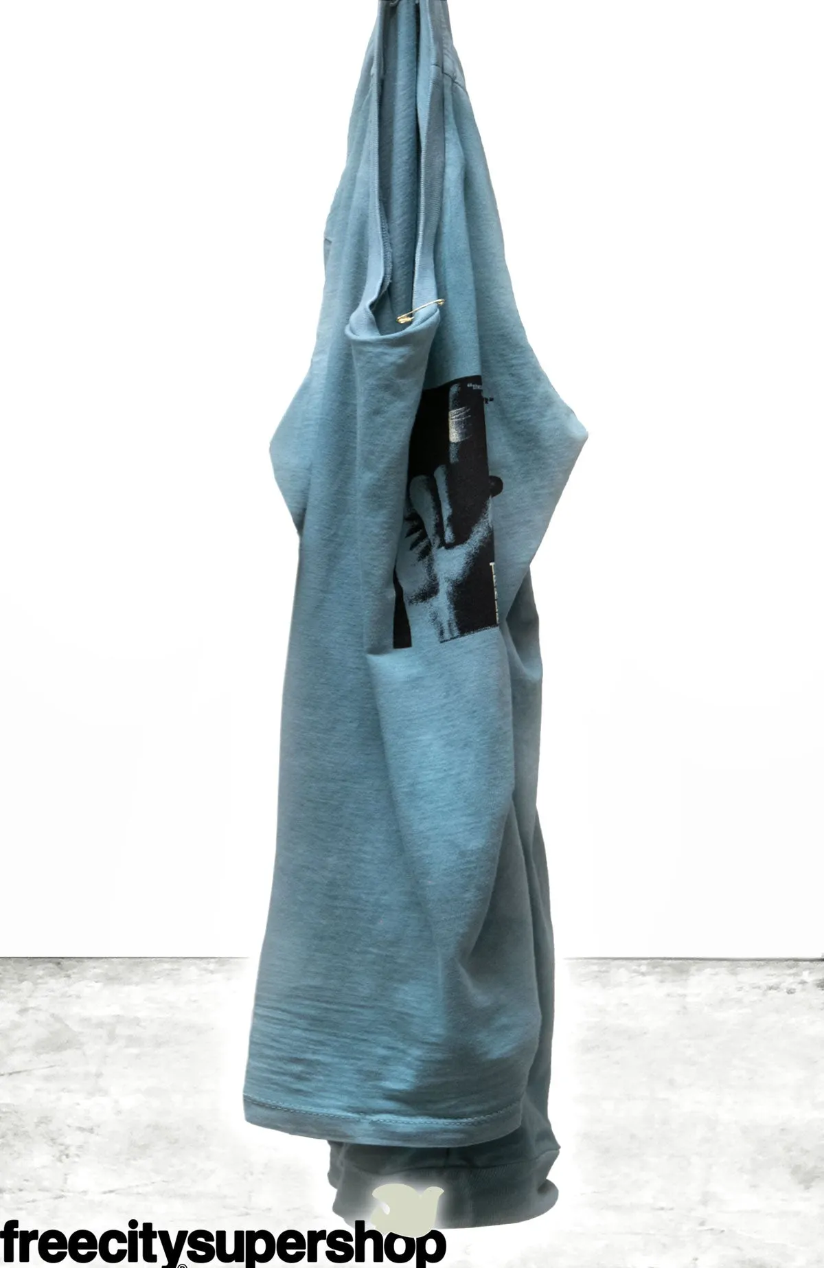 HOMAGE "GARAGE PRINT" ILOVEYOU SUPERVINTAGE longsleeve t - bluemachine powder sold by freecity