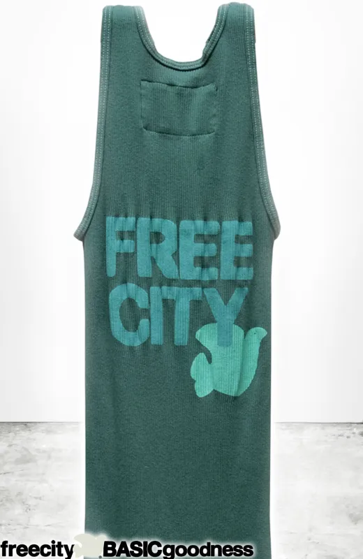 FREECITY RTU/1999 SUPERVINTAGE TANK - eatgreen sold by freecity