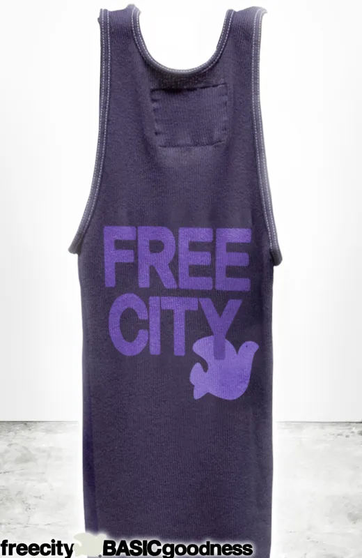 FREECITY RTU/1999 SUPERVINTAGE TANK - purplebushes sold by freecity