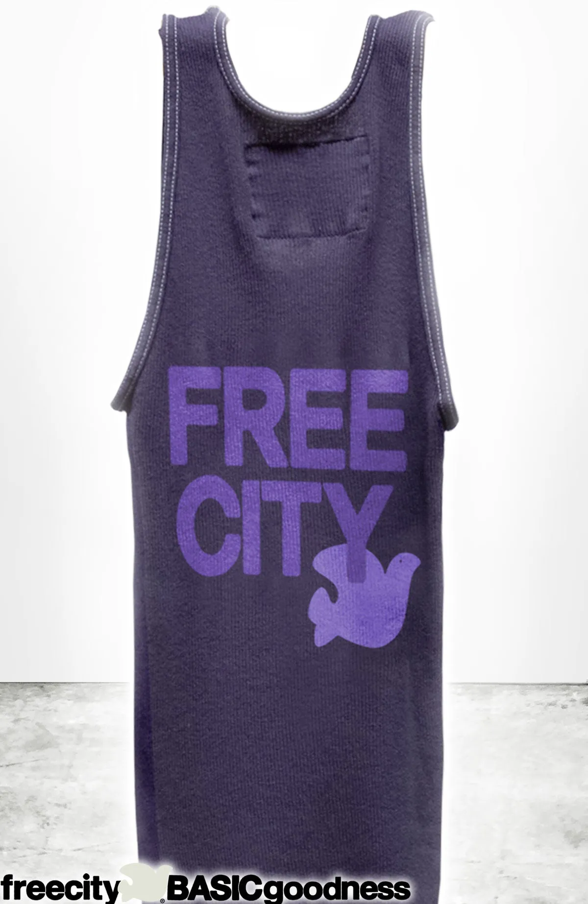 FREECITY RTU/1999 SUPERVINTAGE TANK - purplebushes sold by freecity