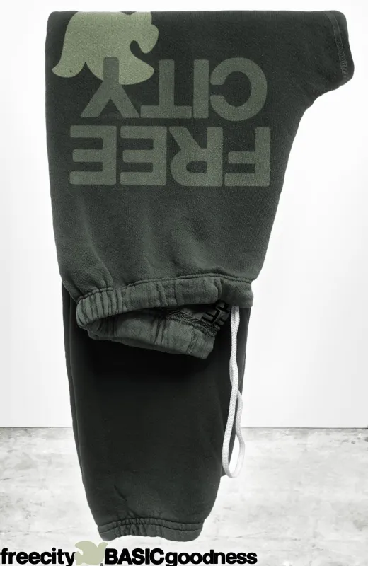 FREECITY sweatpant - weed made by freecity