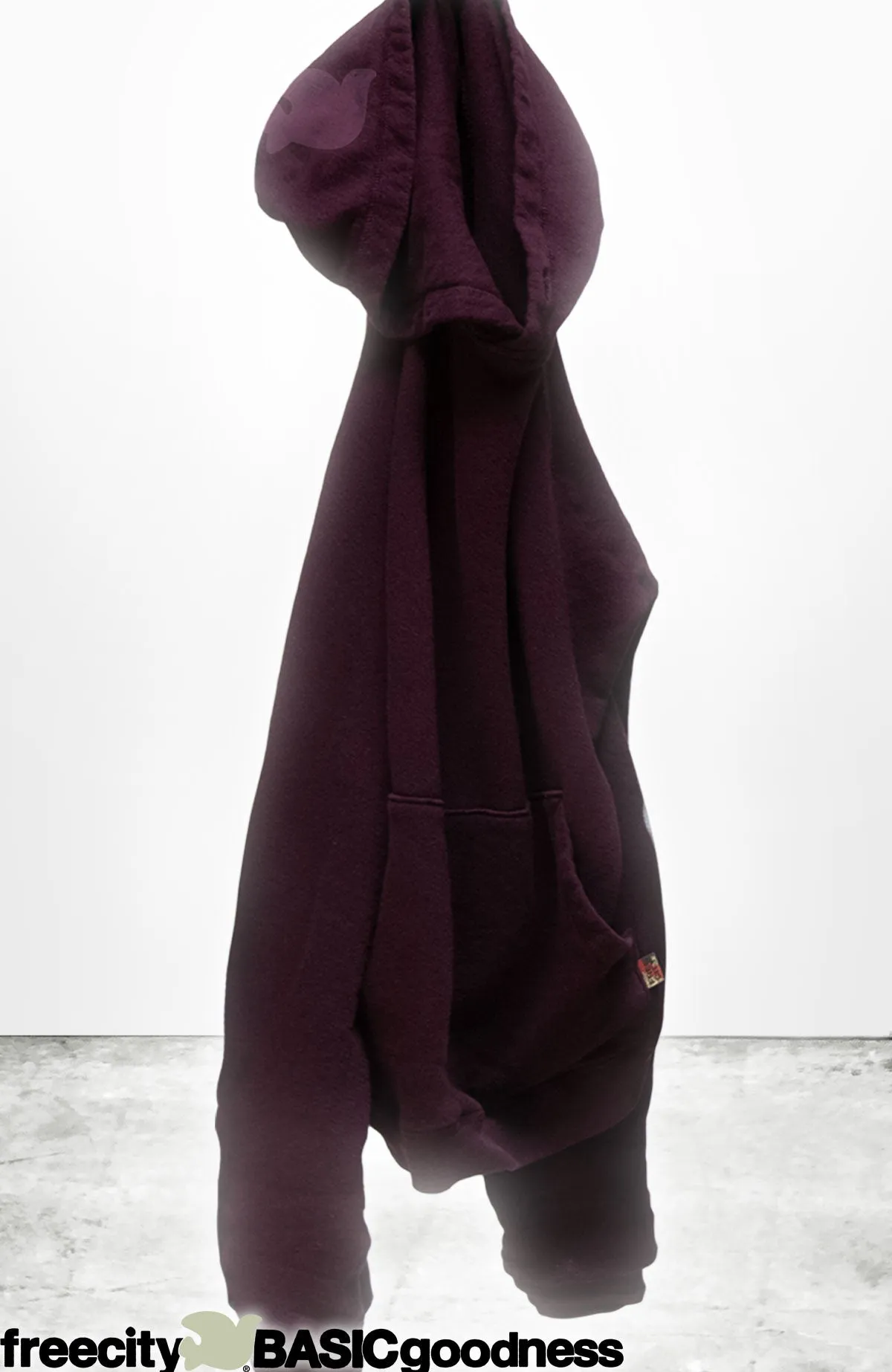 BASICGOODNESS light-terry/fluff hoodie - bendol sold by freecity