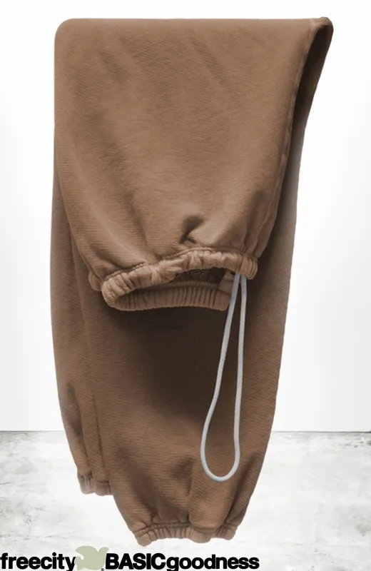 BASICGOODNESS light-terry/fluff OG sweatpant - bronzer made by freecity