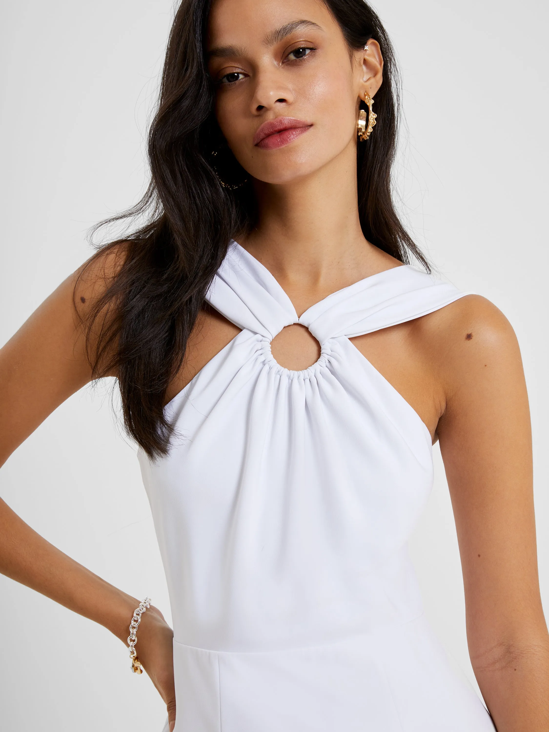 Echo Recycled Crepe Ring Midi Dress sold by French Connection product image thumbnail 3