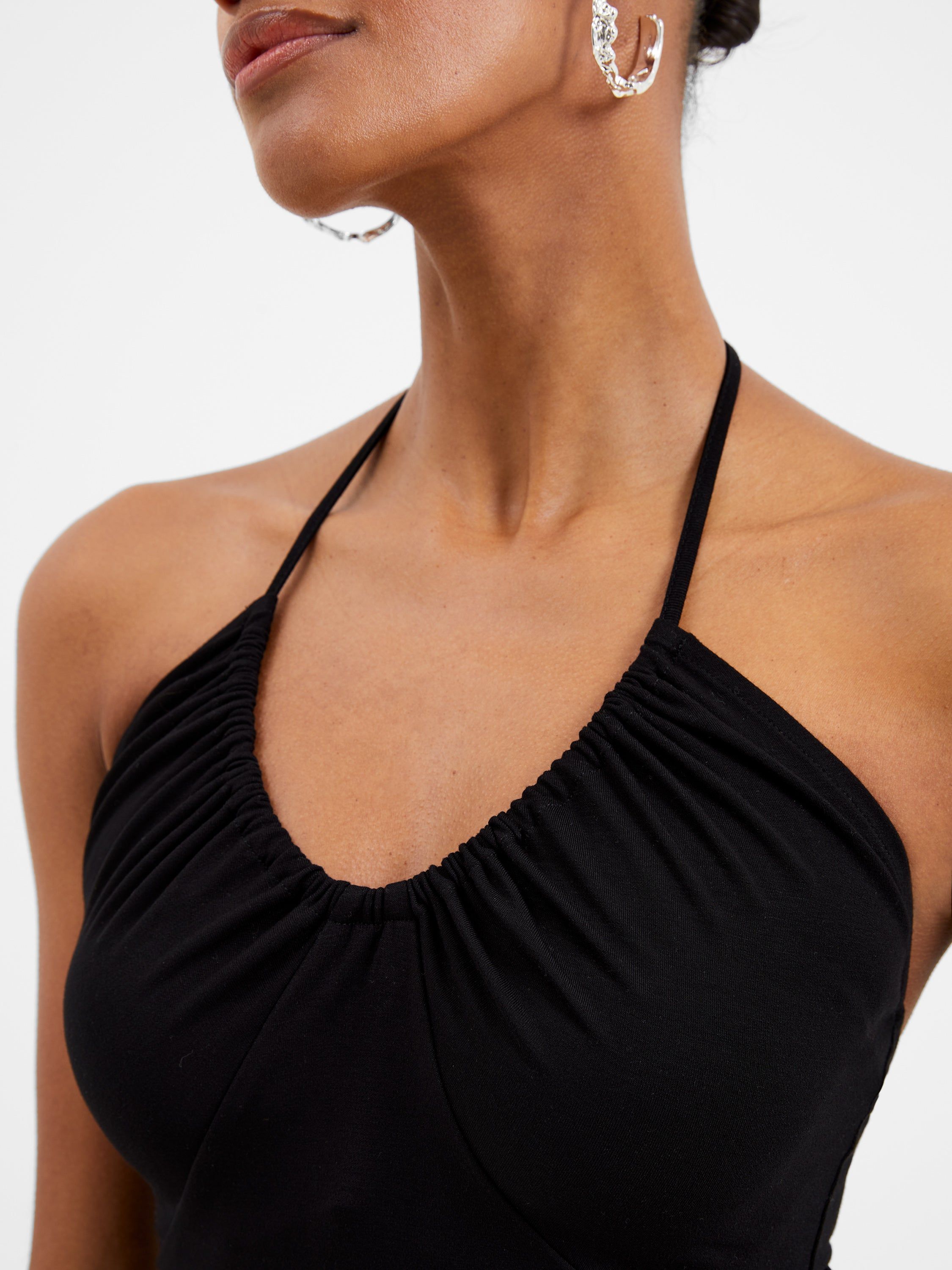Roy Viscose Halter Neck Bodysuit sold by French Connection product image thumbnail 2