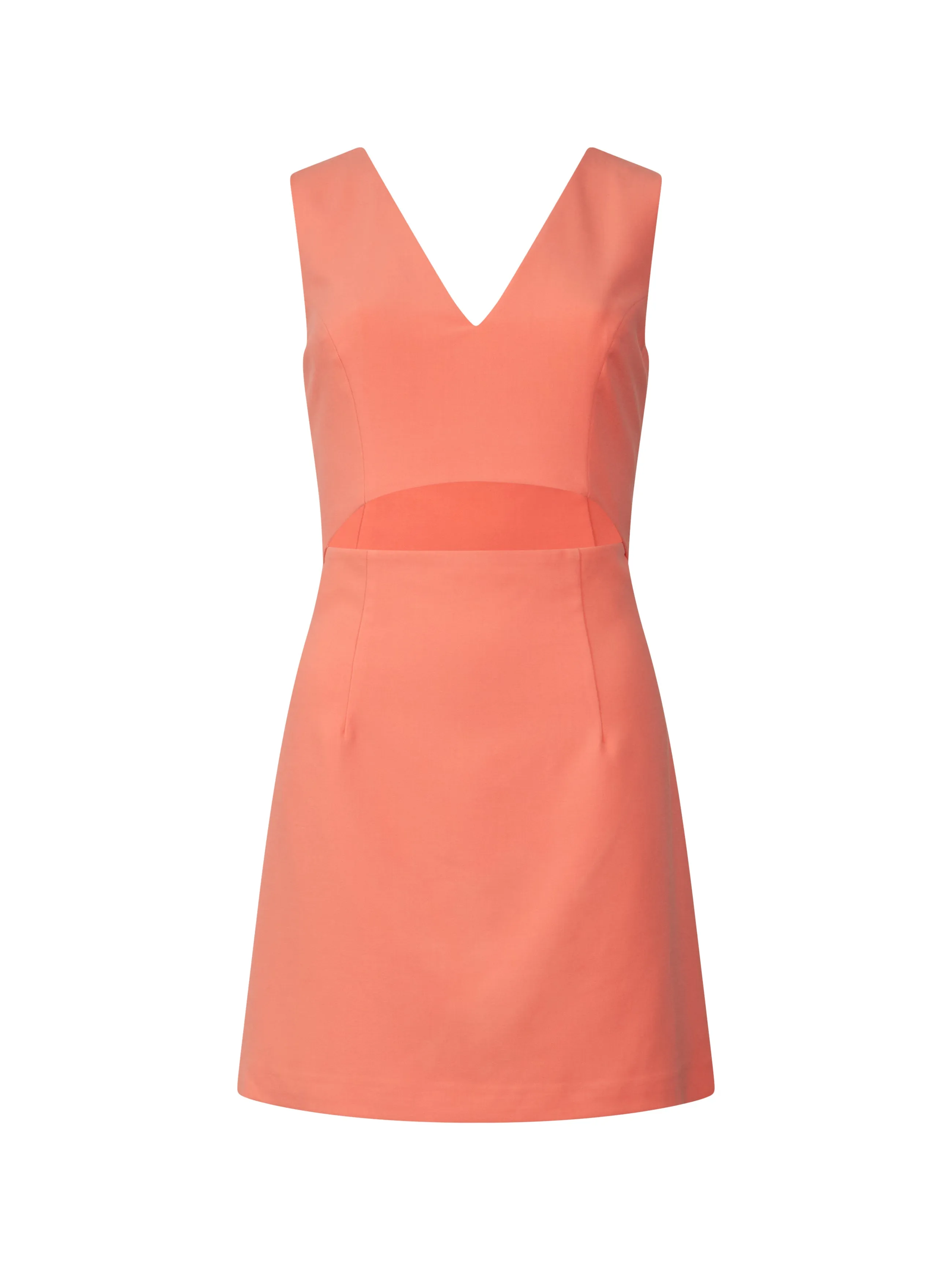 Whisper V Neck Cut Out Dress sold by French Connection product image thumbnail 5