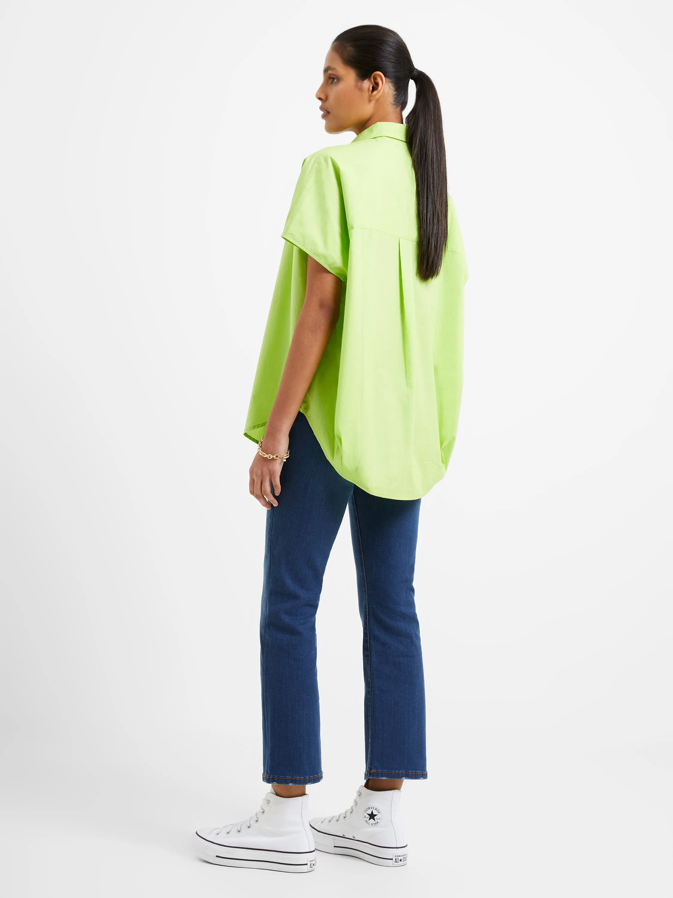 Rhodes Poplin Short Sleeve Shirt sold by French Connection product image thumbnail 3