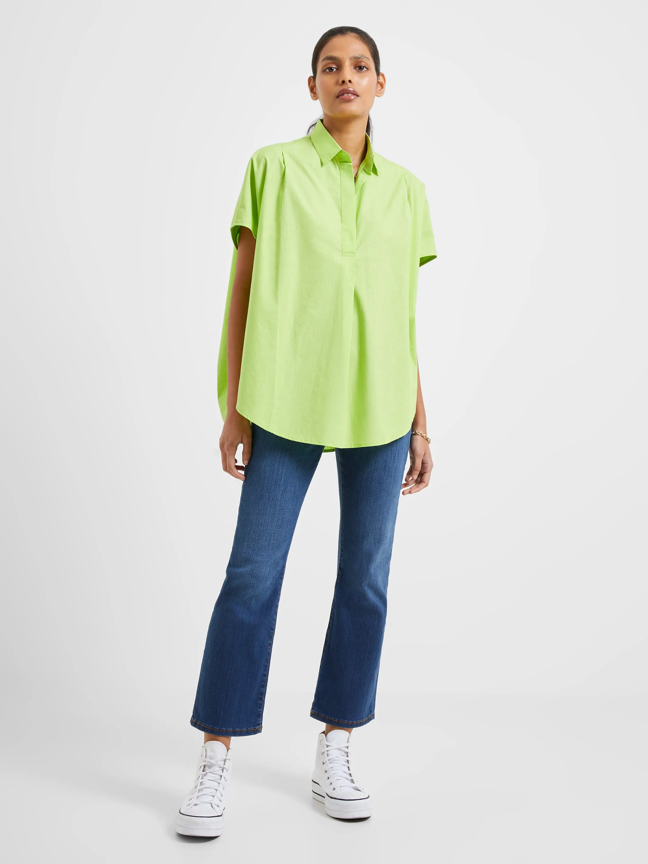 Rhodes Poplin Short Sleeve Shirt sold by French Connection