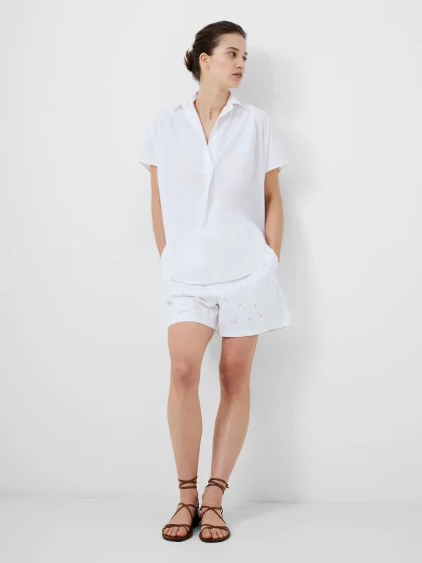 Cele Sleeveless Embroidery Top sold by French Connection