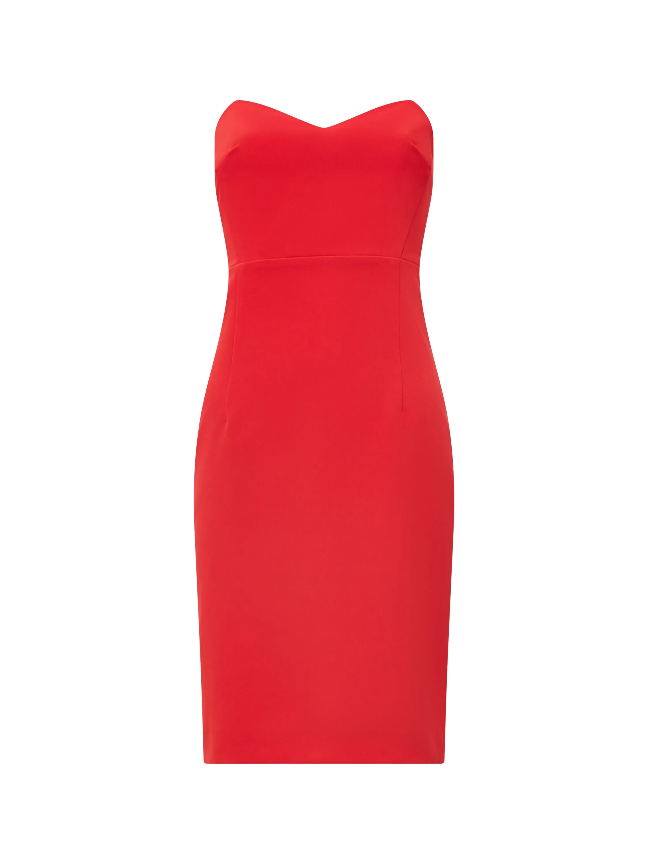 Echo Crepe Sweetheart Dress sold by French Connection product image thumbnail 4