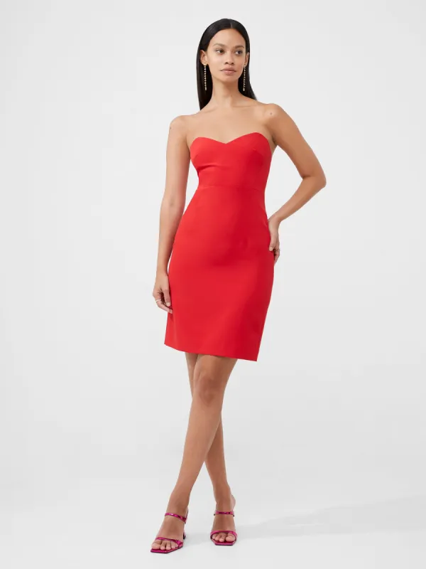 Echo Crepe Sweetheart Dress sold by French Connection