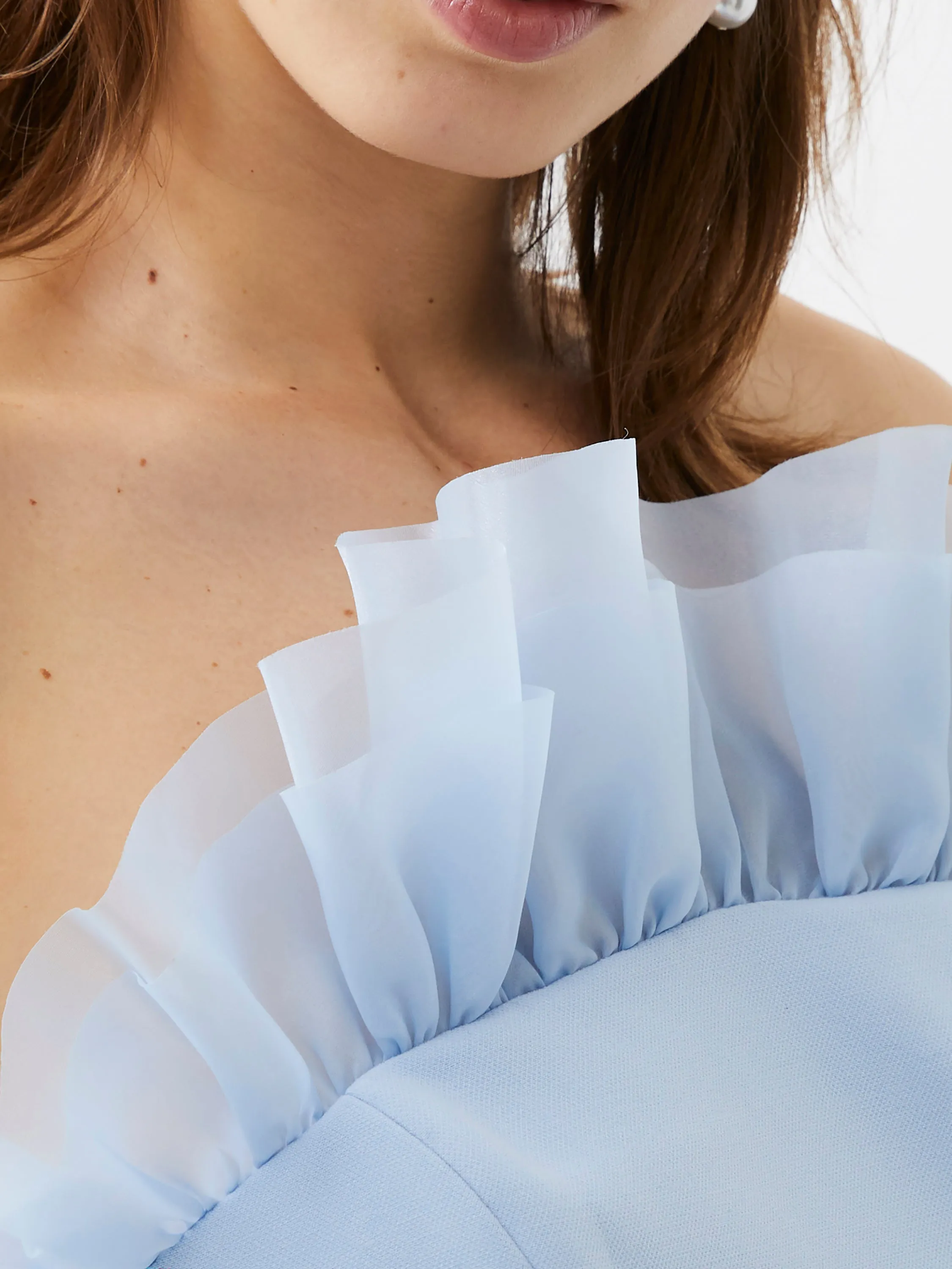 Whisper Organza Strapless Dress sold by French Connection product image thumbnail 3