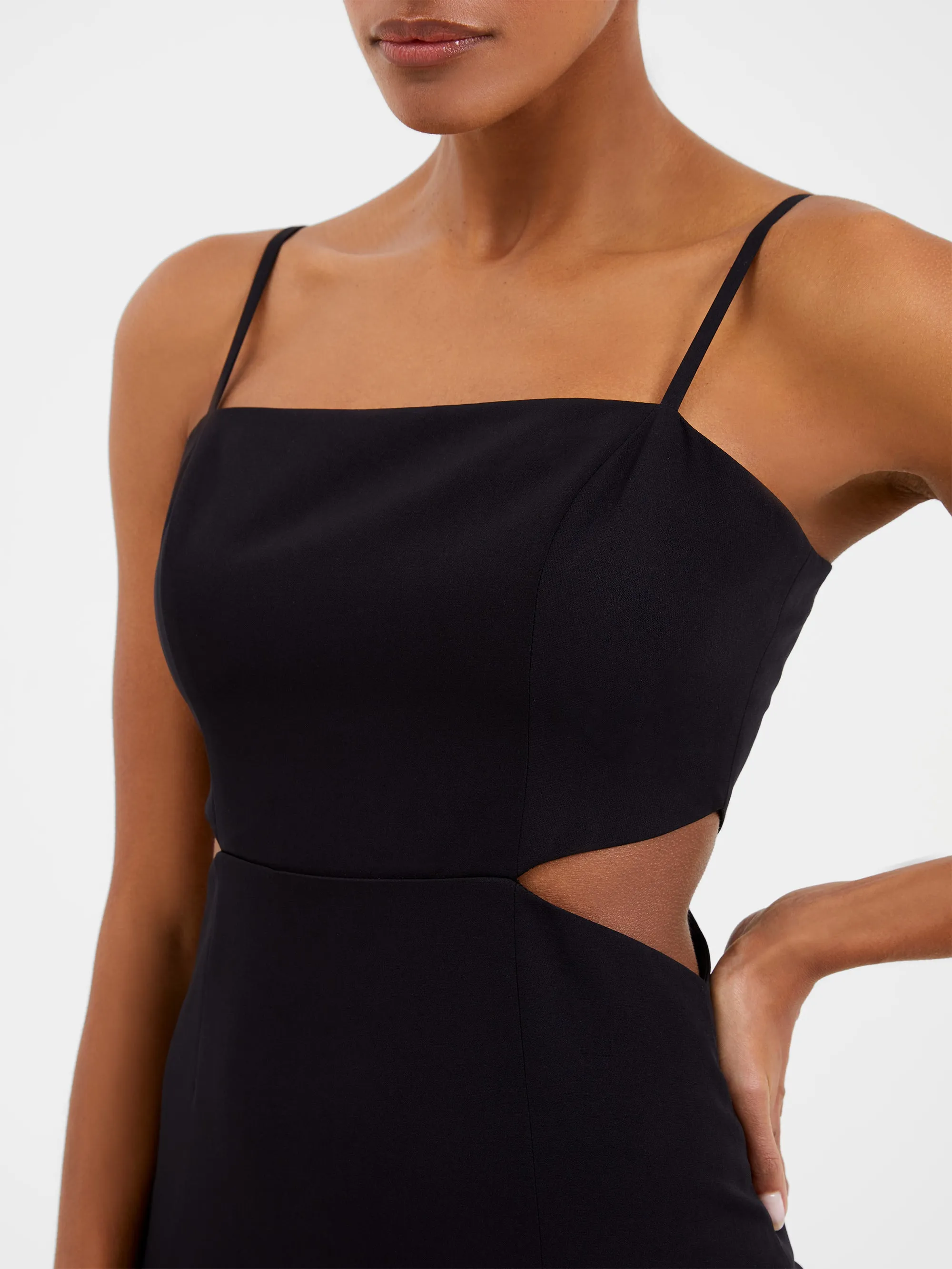 Echo Crepe Cut Out Slip Dress sold by French Connection product image thumbnail 4