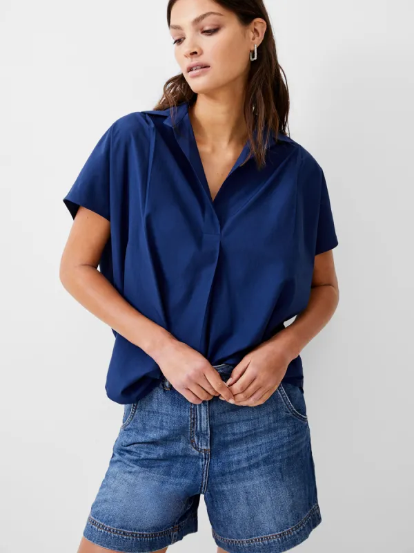 Poplin Shirting Popover sold by French Connection