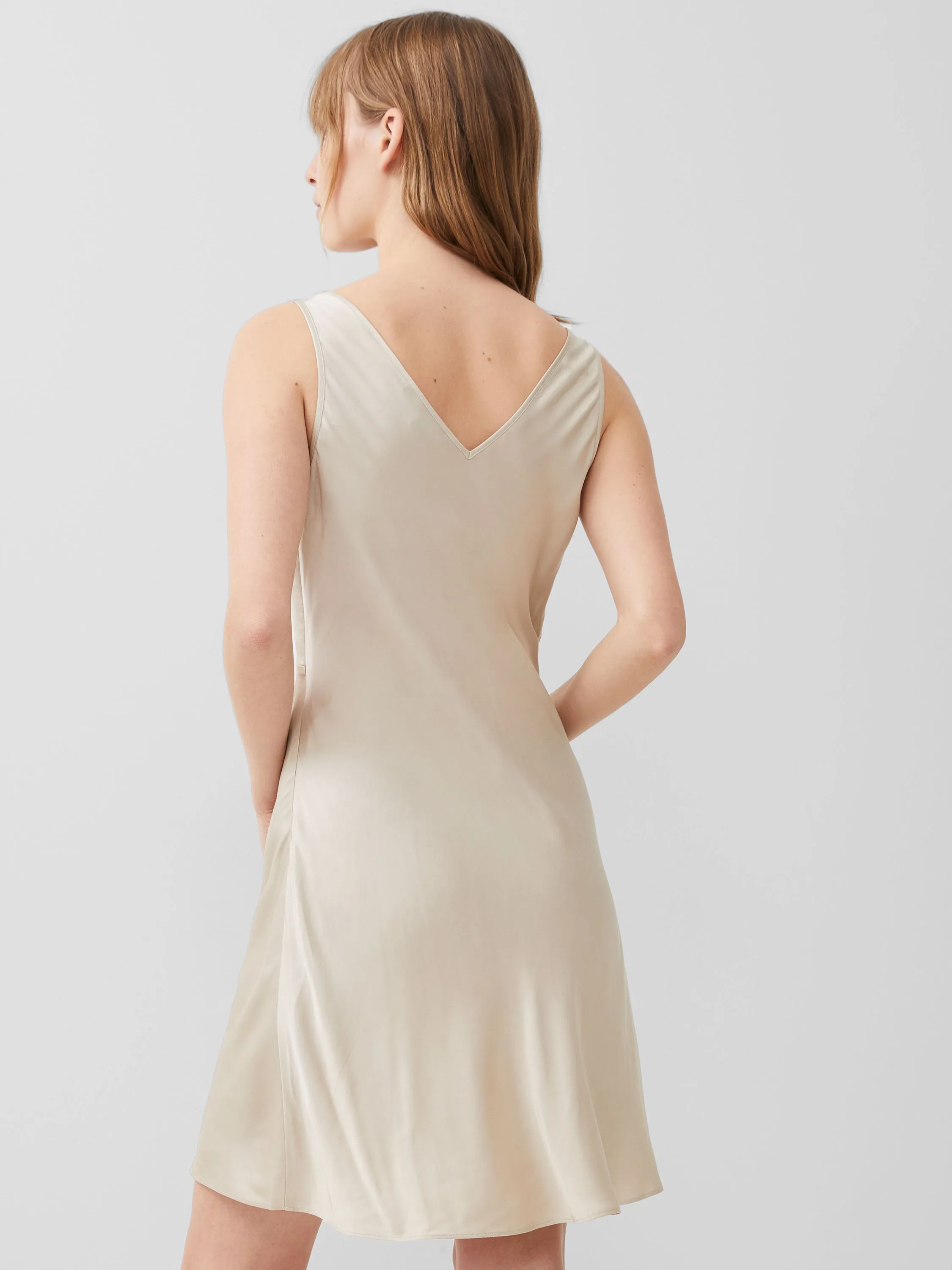 Ennis Satin Slip Mini Dress sold by French Connection product image thumbnail 4