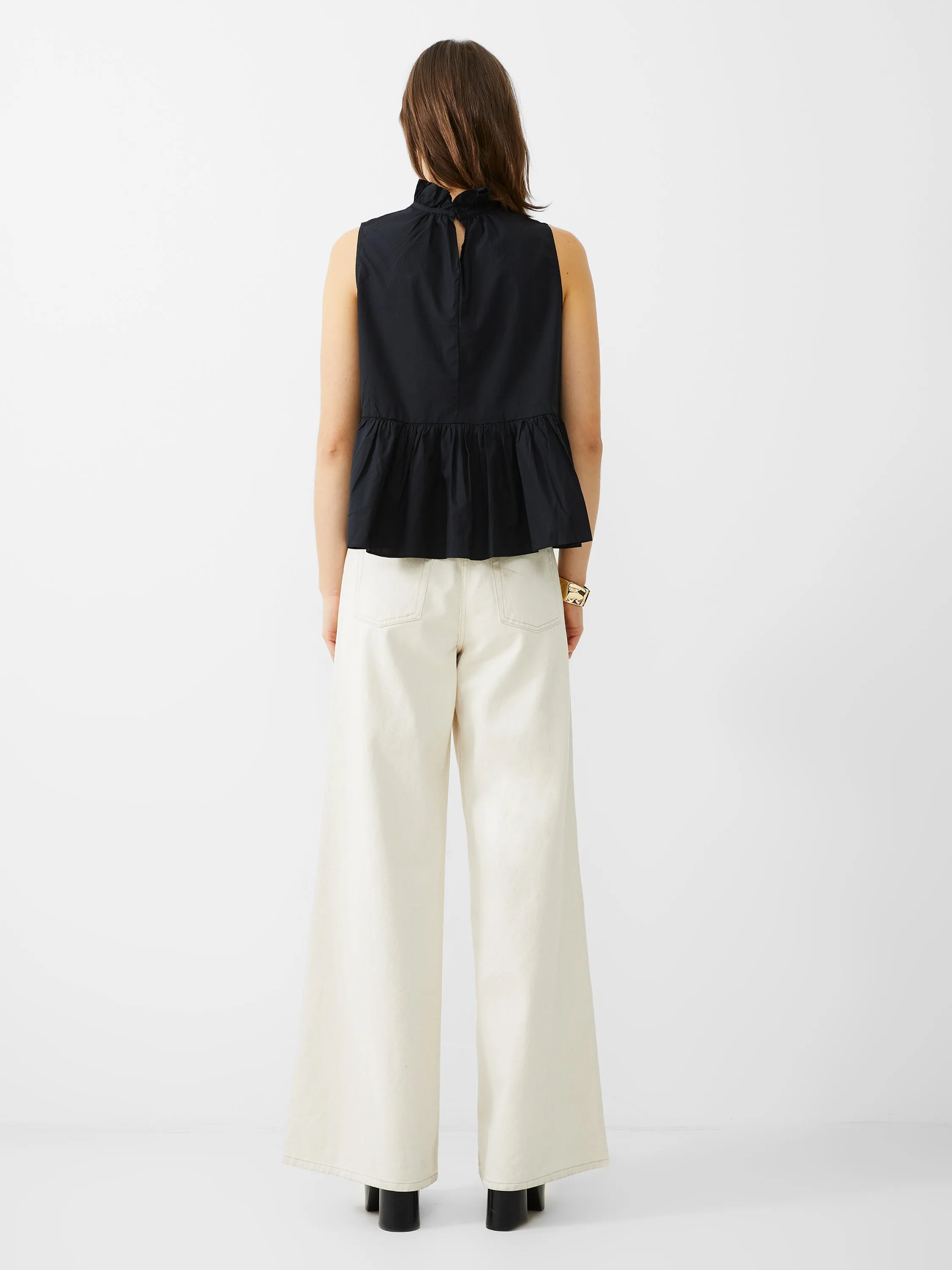 Rhodes Poplin Top sold by French Connection product image thumbnail 4