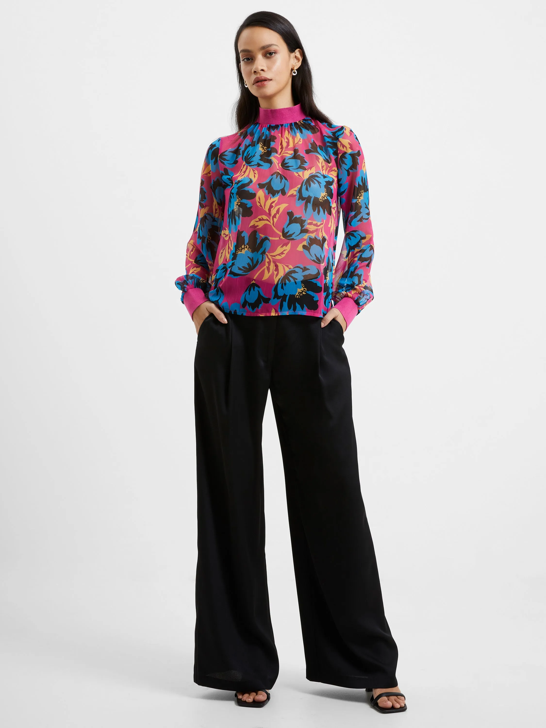 Darla Recycled Eloise High Neck Top sold by French Connection product image thumbnail 2