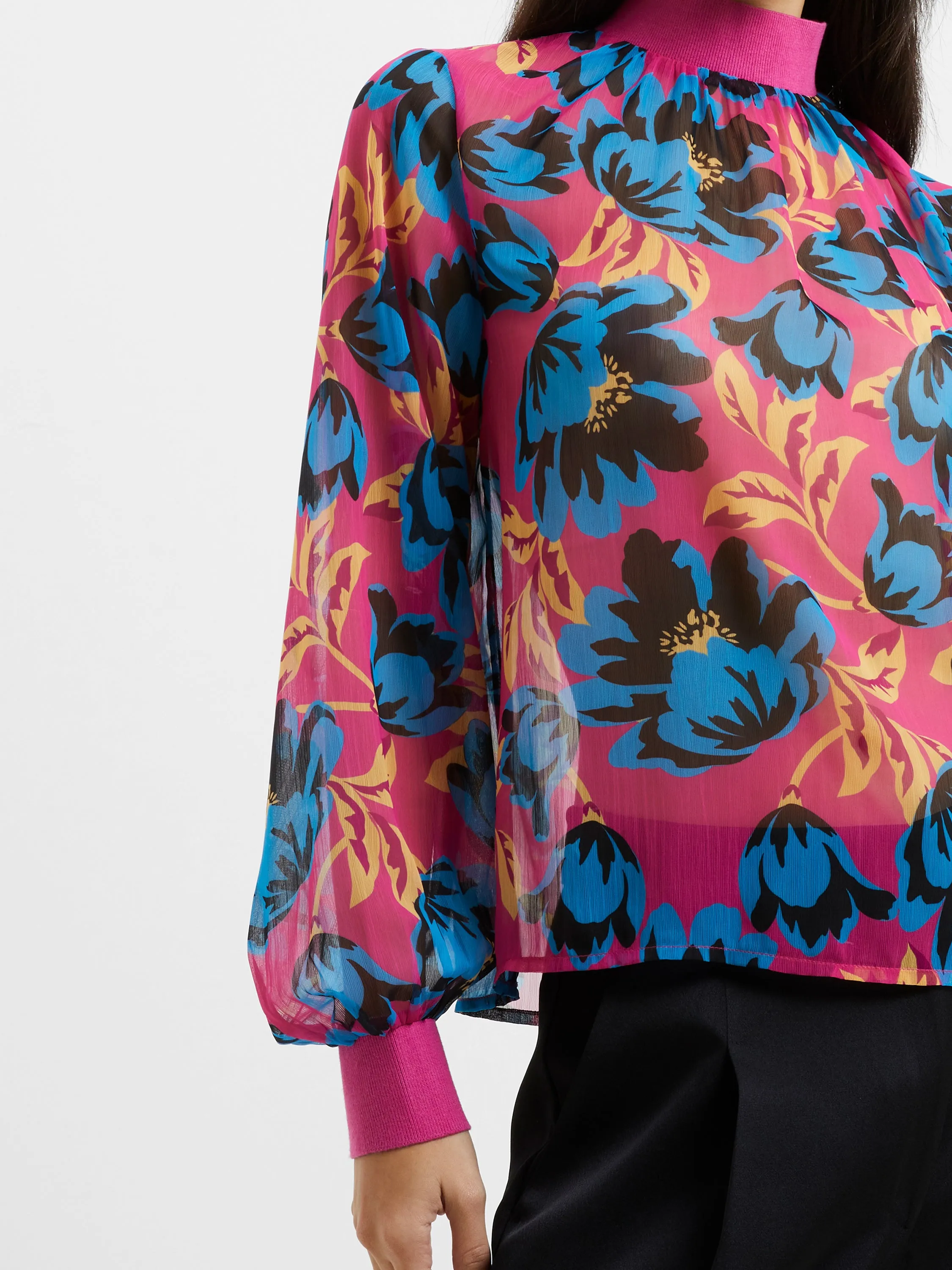 Darla Recycled Eloise High Neck Top sold by French Connection product image thumbnail 4