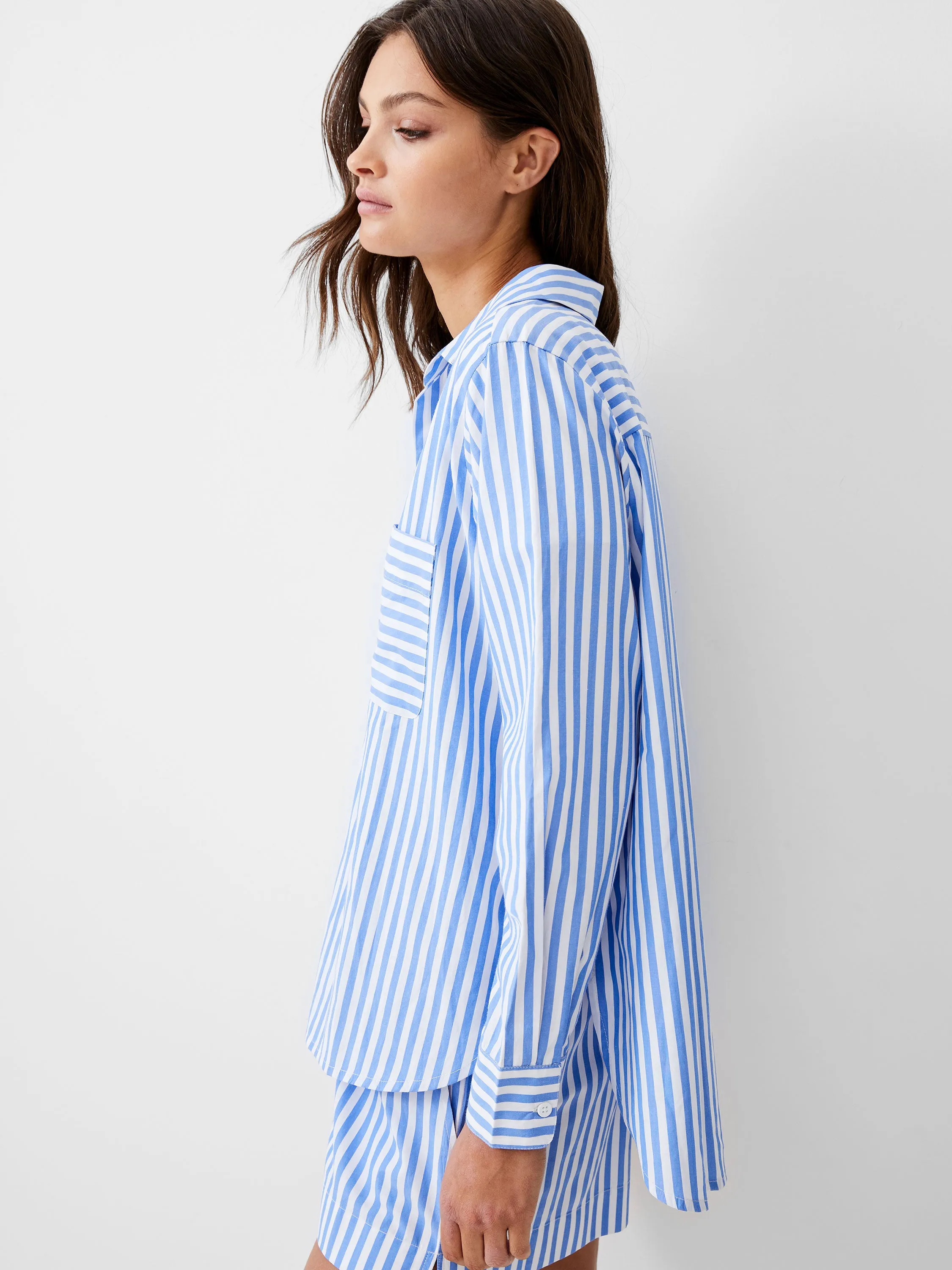 Thick Stripe Relaxed Popover sold by French Connection product image thumbnail 2