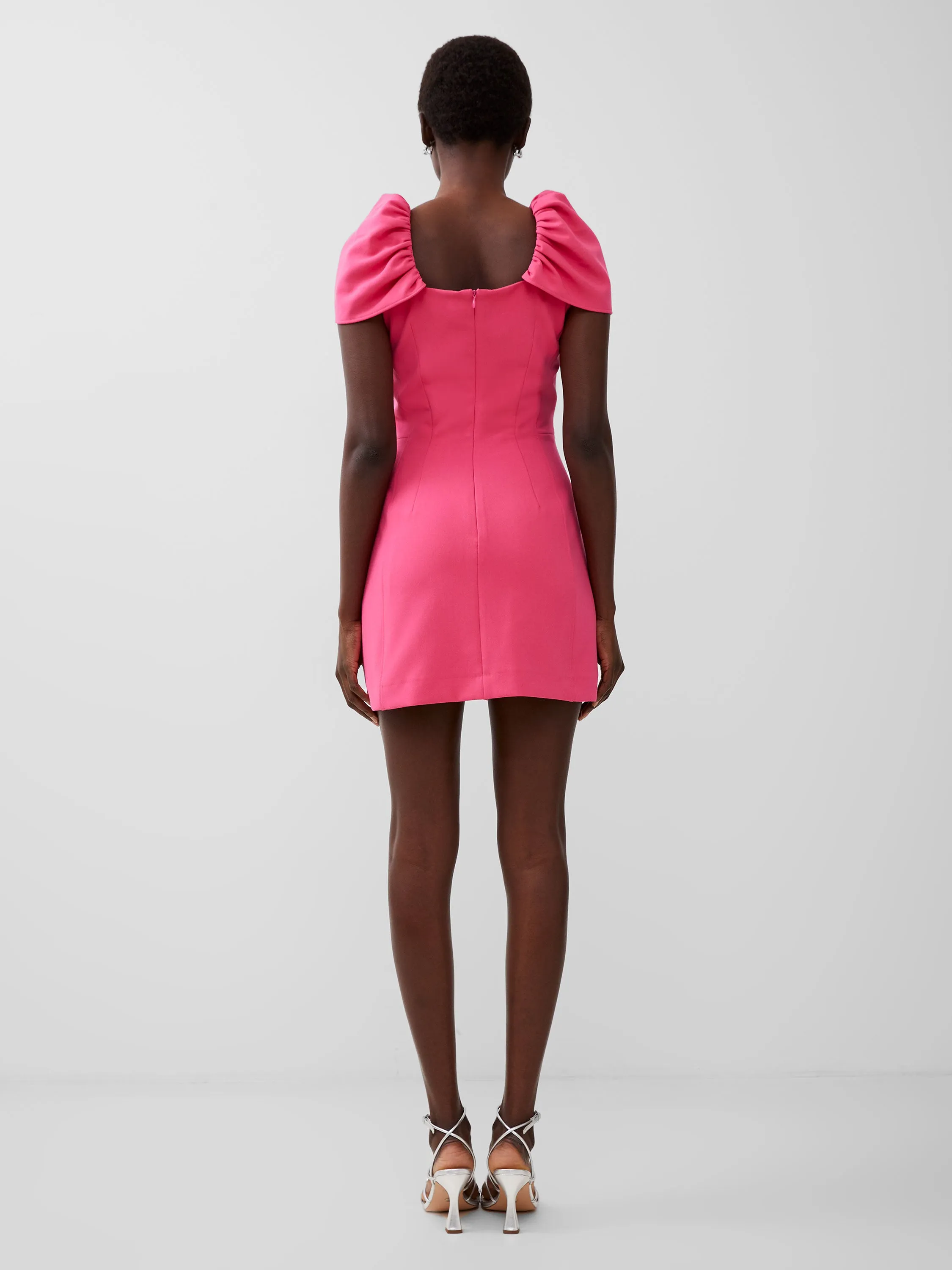 Whisper Gathered Sleeve Dress sold by French Connection product image thumbnail 4