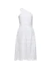 Appelona Broderie Anglaise One Shoulder Dress sold by French Connection